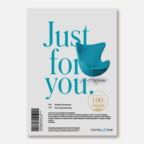 Motel One Just for you